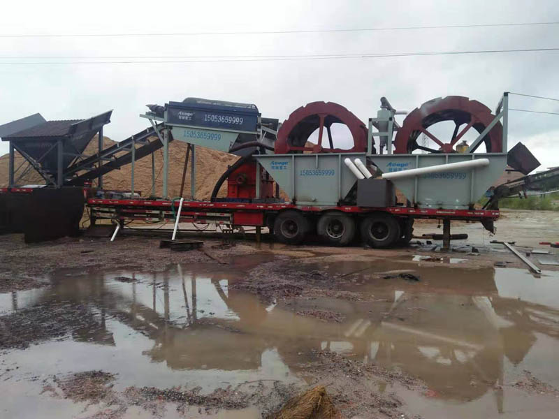 移動洗礦車 移動洗礦車