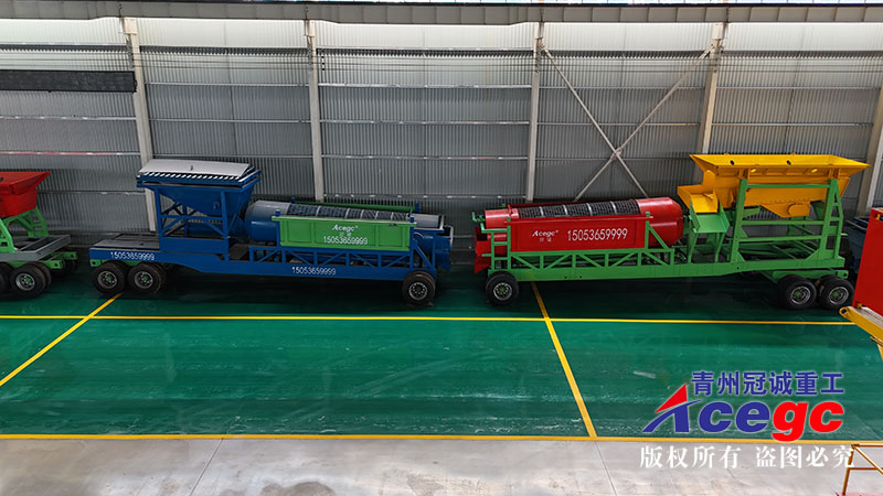 淘金車生產廠家現場